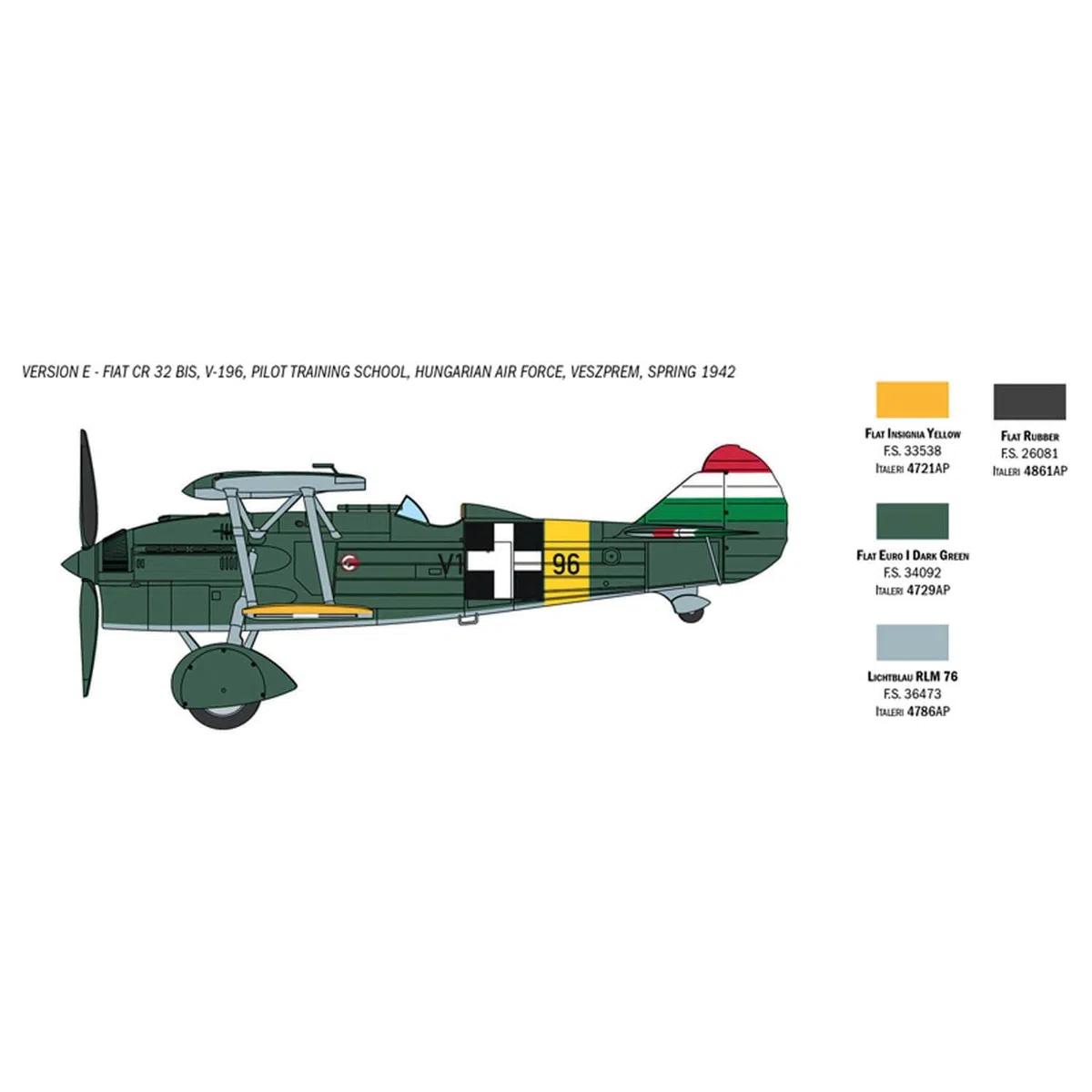 Italeri - 1438 CR 32 Freccia, Scala 1:72, Plastic Model Kit, Modello in Plastica da Montare, Modellismo