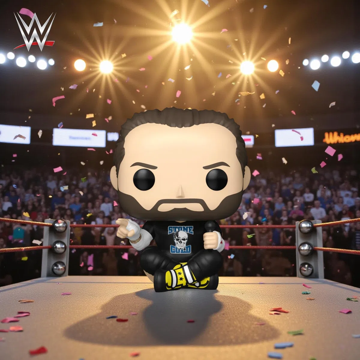 Funko POP! WWE: CM Punk - Figura in vinile da collezione - Idea regalo - Prodotto ufficiale - Giocattoli per bambini e adulti - Modello di figura per collezionisti ed esposizione