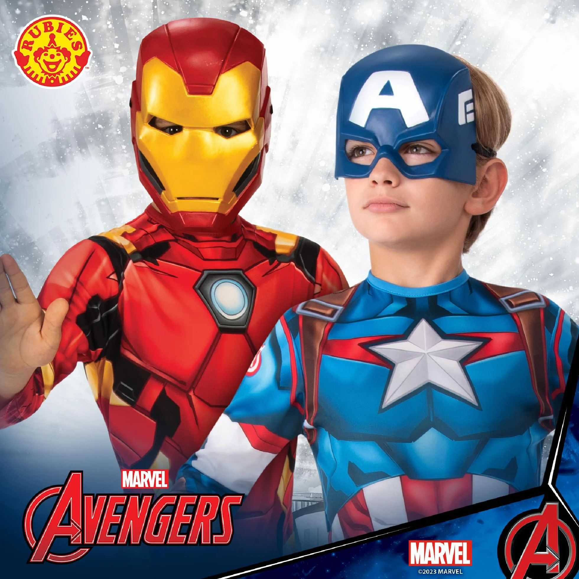 Rubies Scudo Capitan America per bambino e bambina, Licenza Ufficiale Marvel Avengers, Taglia Unica per compleanno, regali, feste, Carnevale