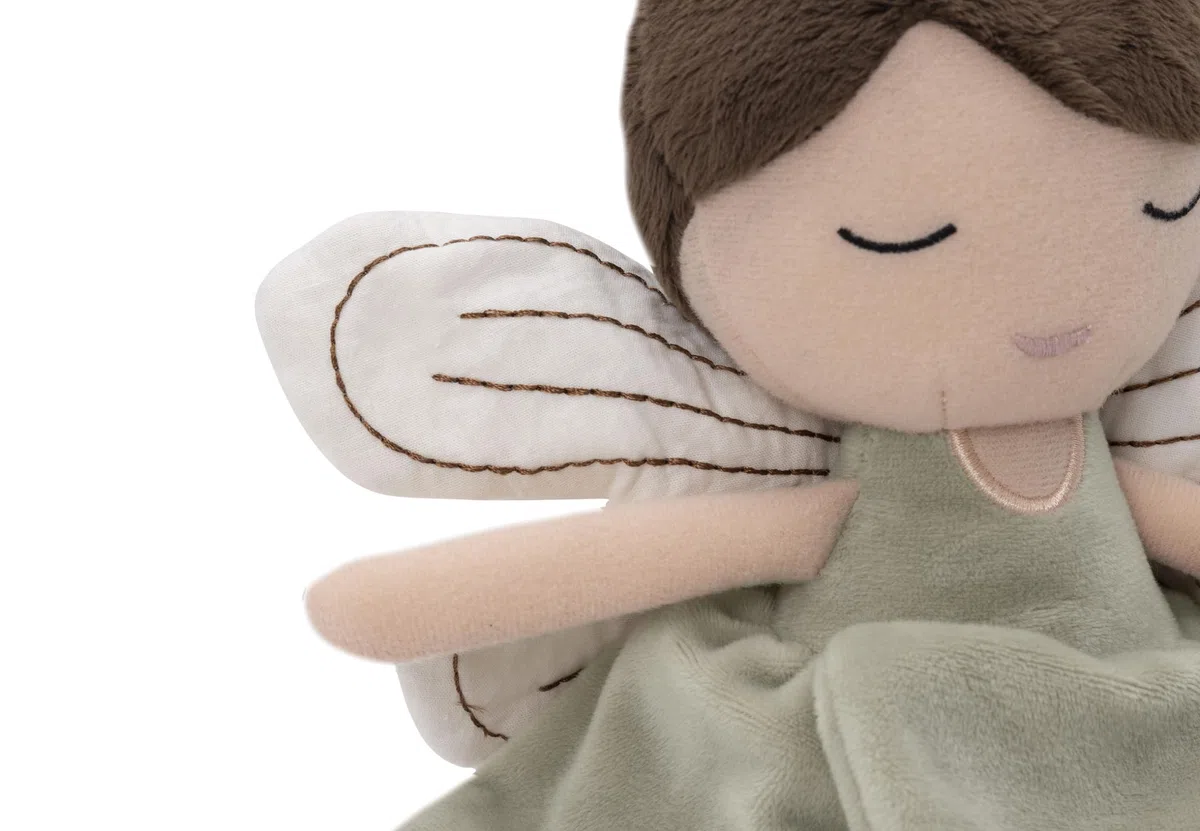 Jollein 037-001-67073 - Bambola di peluche, motivo: Fata Livia, 32 cm