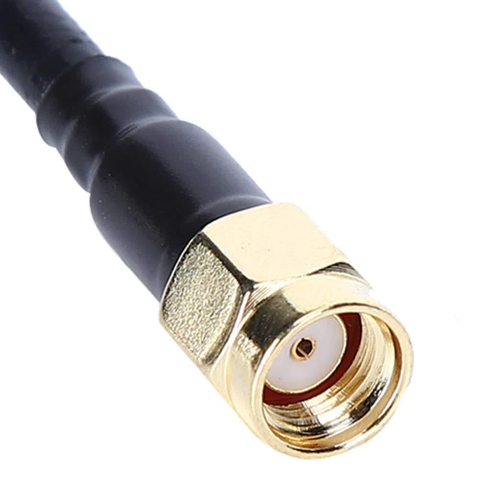 VGEBY Antenna ad Alto Guadagno 5.8GHz 3dBi LHCP RHCP per FPV Racing Drone RC Parti Accessori (Inneloch RP-SMA-2)