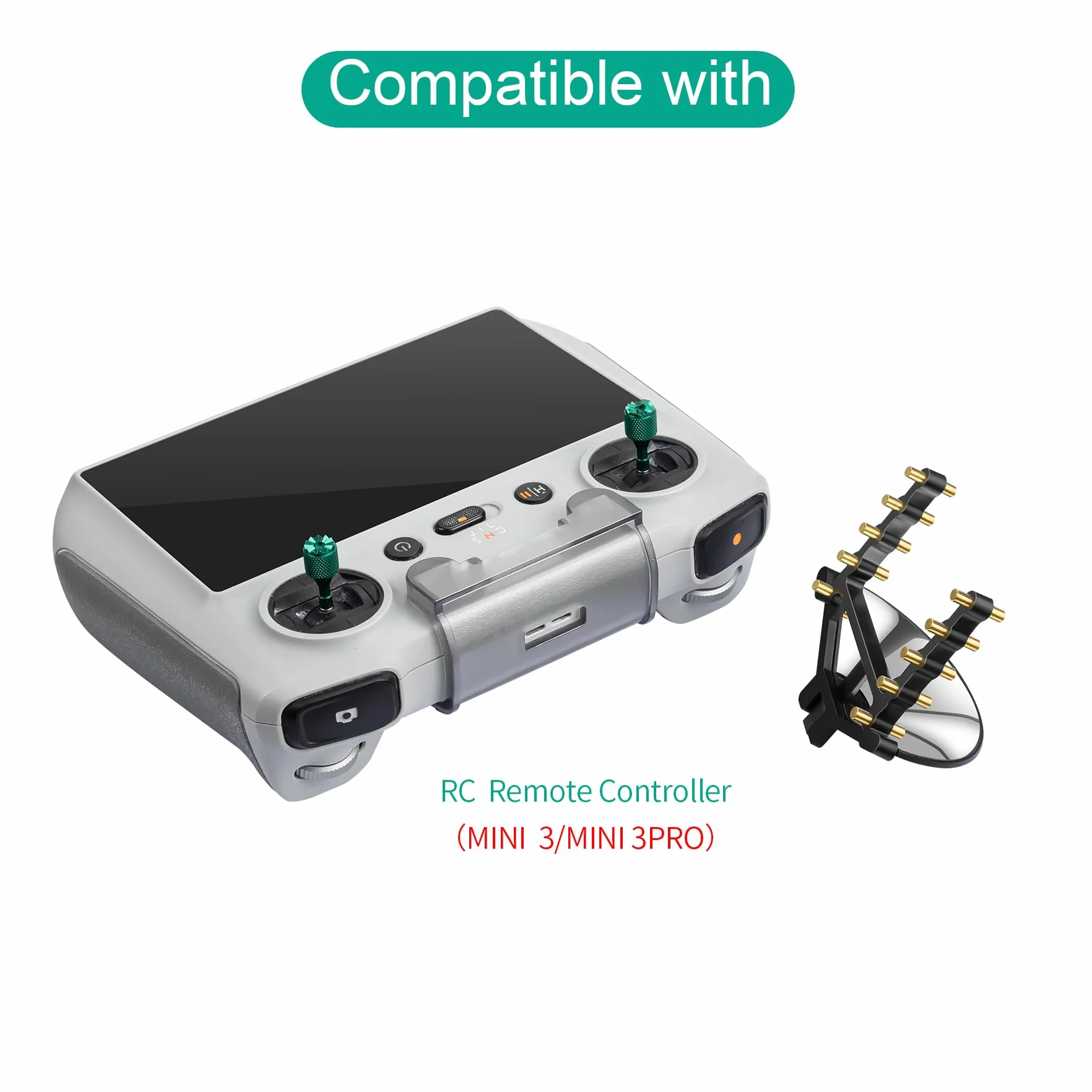 Amplificatore del segnale dell'antenna per DJI RC Range Extender per DJI MINI 3/MINI 3 Pro con display telecomando antenna riflessione amplificatore di segnale accessorio