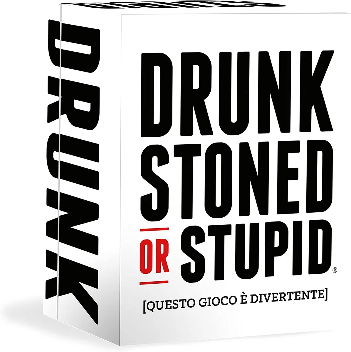 Asmodee - Drunk, Stoned or Stupid - Gioco di Carte, Party Game, Vietato ai Minori di Anni 18, Edizione in Italiano