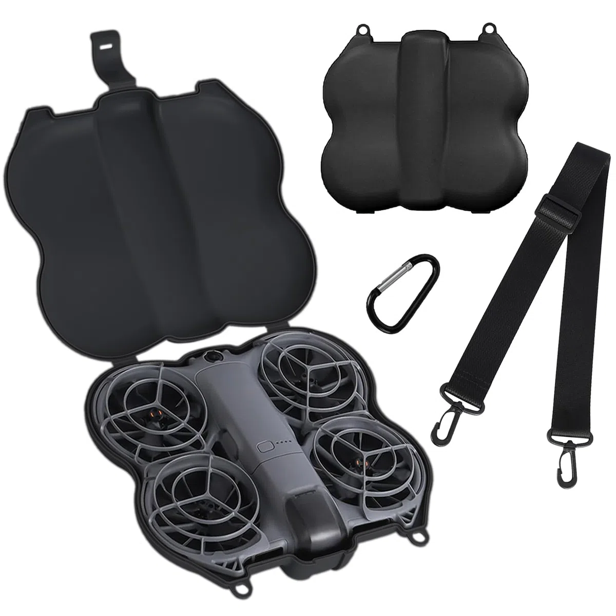 Drone Custodia per DJI Neo 2, custodia protettiva portatile, per Drone Stoccaggio e Drone Proteggere