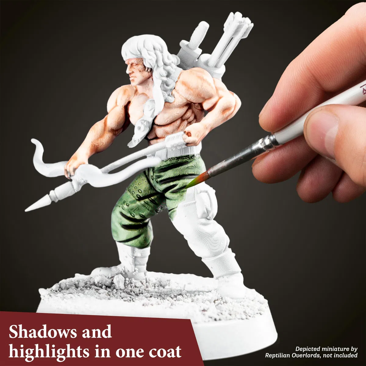 The Army Painter Speedpaint Gunner Camo 2.0, Acrilico Singolo Vernice 18ml Una Soluzione Di Pittura A Strato Per Miniature Da Tavolo Fantasy Come Figure Di Warhammer 40k e Dungeons and Dragons