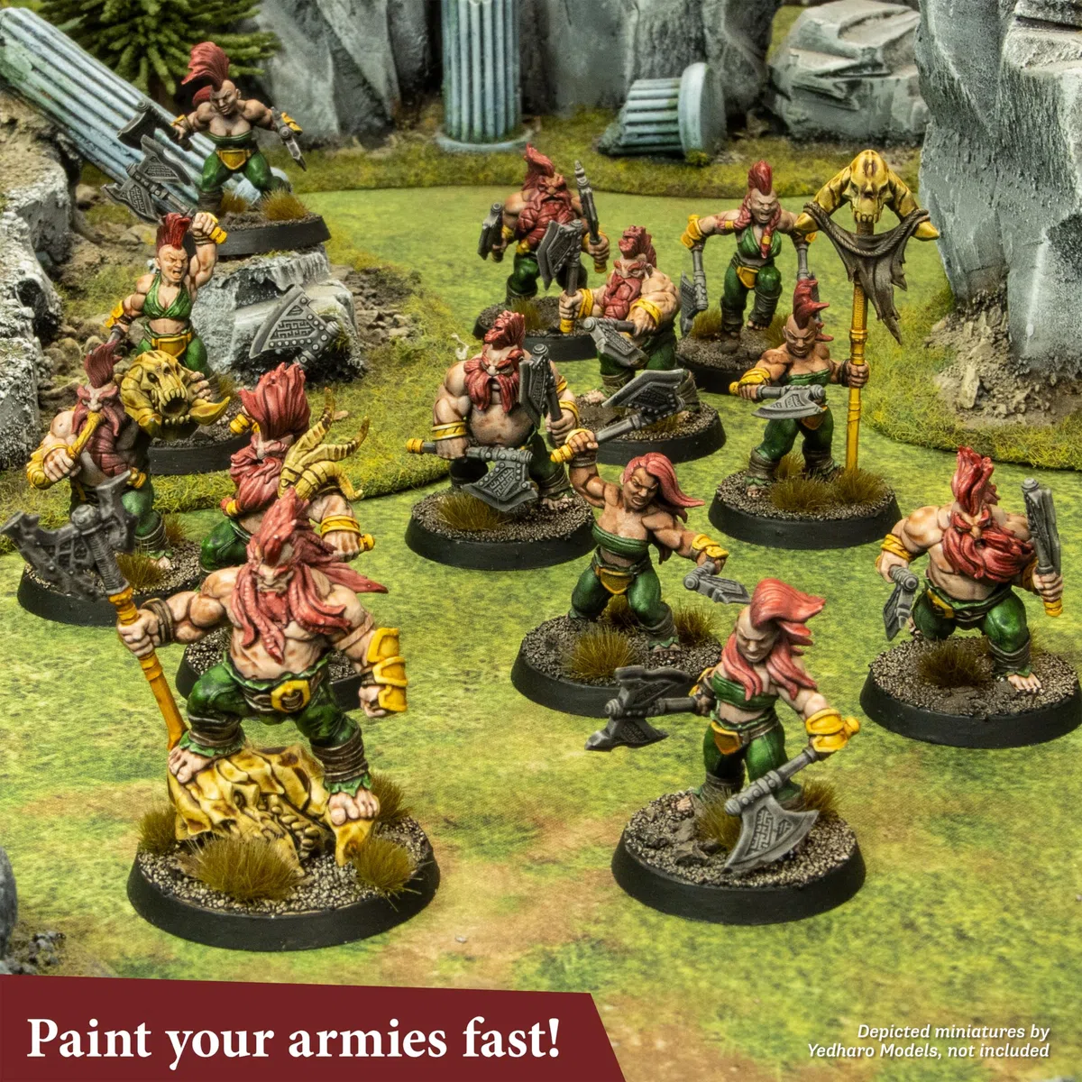 The Army Painter Speedpaint Gunner Camo 2.0, Acrilico Singolo Vernice 18ml Una Soluzione Di Pittura A Strato Per Miniature Da Tavolo Fantasy Come Figure Di Warhammer 40k e Dungeons and Dragons