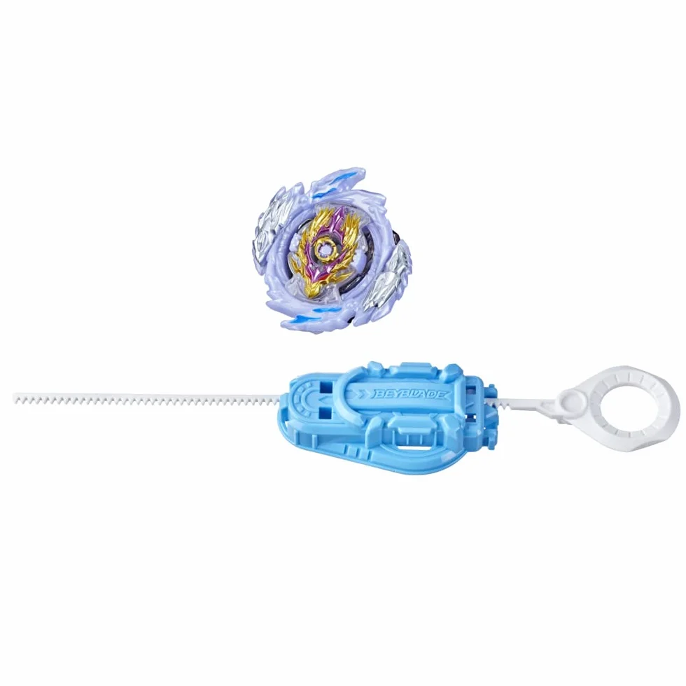 Hasbro Beyblade Burst Surge Speedstorm Raid Luinor L6 Spinning Top Starter Pack - Gioco di Combattimento Tipo Attacco con Lanciatore, Giocattolo per Bambini