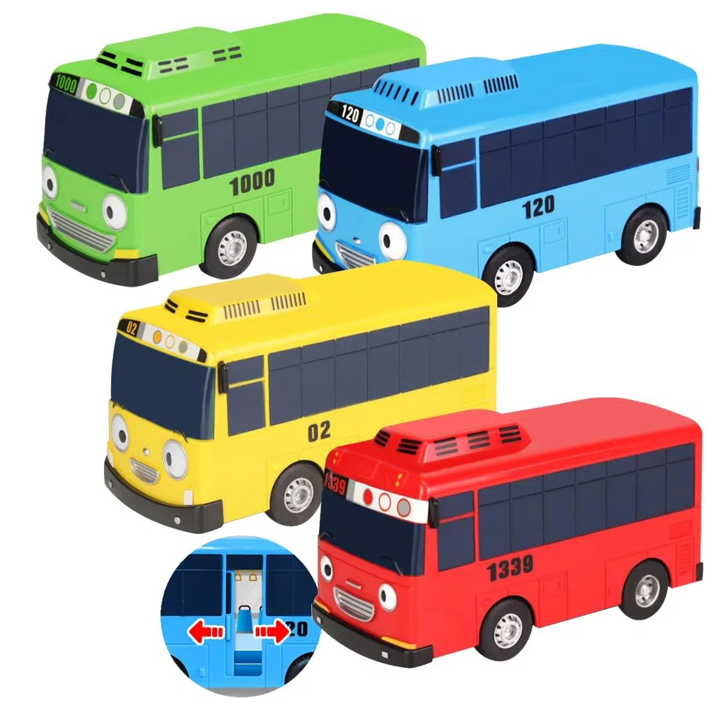 4 Pezzi Mini Pull Back Cars,Macchinine Bus Giocattolo per Bambini,Mini Metallo Auto Giocattolo,Per Giochi Educativi Per Bambini, Ragazzi E Ragazze, Regalo Per Feste Di Compleanno
