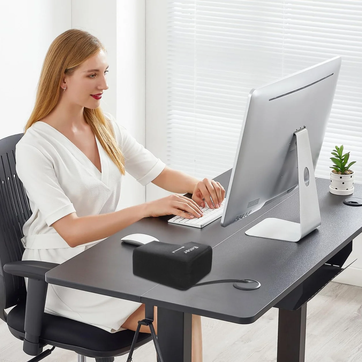 Amosfun Cuscino Enter Gigante Antistress Con Connessione Usb Morbido Supporto Pisolino Per Ufficio Scrivania Strumento Relax Stress Relief