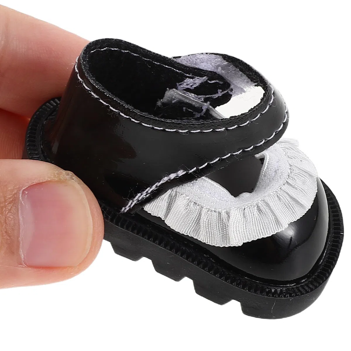 2 Paia di Scarpe per Bambole da 20 Cm, Mini Scarpe Reborn Rifiniture Eleganti, Accessori per Vestiti e Decorazioni di Scena per Giochi Creativi