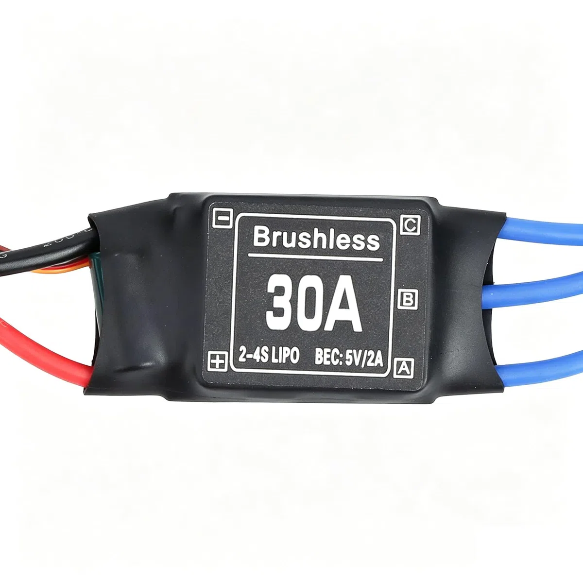 ESC Senza Spazzole 30A, Regolatore Di Velocità Elettrico Senza Spazzole 30A Con Spina Xt60, Protezione Da Bassa Tensione Uscita Bec 5V/1.5A Per Telecomando Rc Drone Aerei Elicottero Fpv