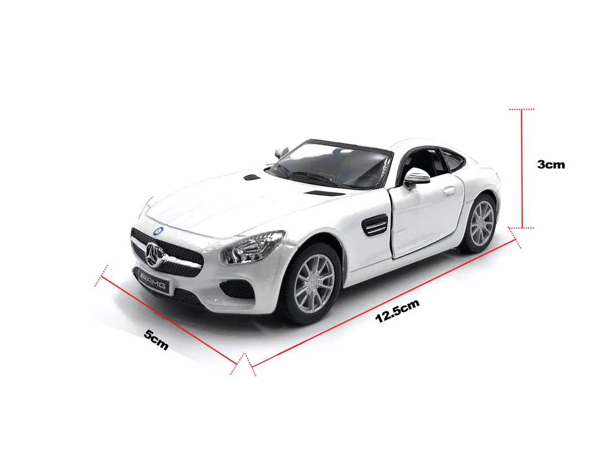 modellismo auto in scala 1:36 (AMG white)