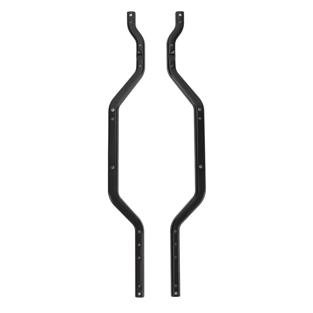 RC Auto Telaio Telaio Trave Basso Centro Gravità Metallo Aggiornamento Parte RC Telaio Laterale Rotaie del Telaio per 1/18 RC Auto
