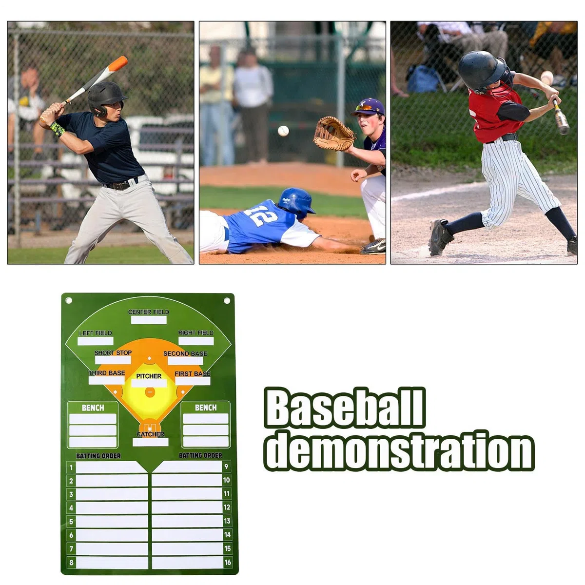 Board di baseball | Scheda di formazione da baseball magnetico | Attrezzatura da allenamento per softball | Dugout Softball Coaches Attrezzatura da allenamento di baseball per accessori