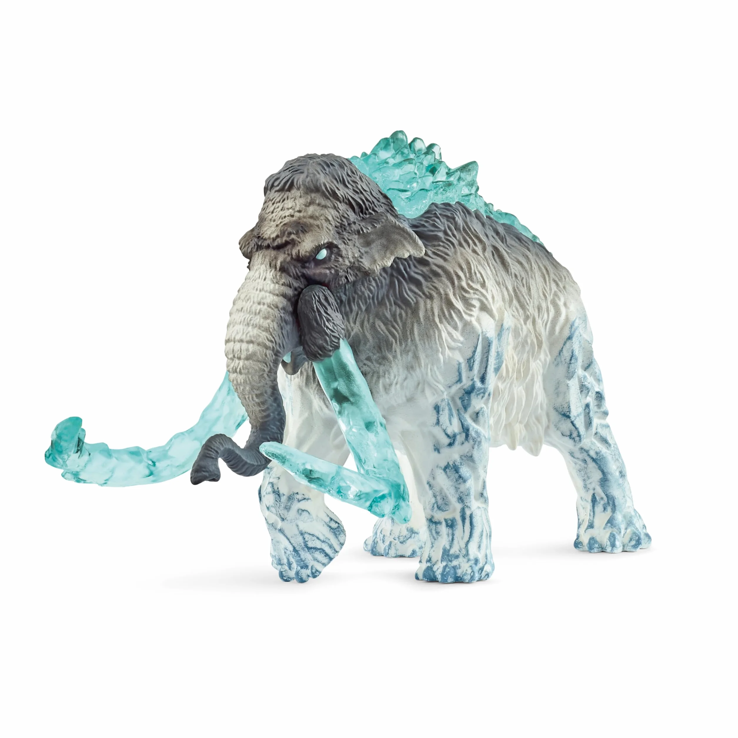 SCHLEICH ELDRADOR CREATURES | Mammut di Ghiaccio 70829 | mostro ELDRADOR con zanne mobili | fantastica idea regalo per bambine e bambini | giocattolo dai 7 anni | 9 x 16 x 11 cm