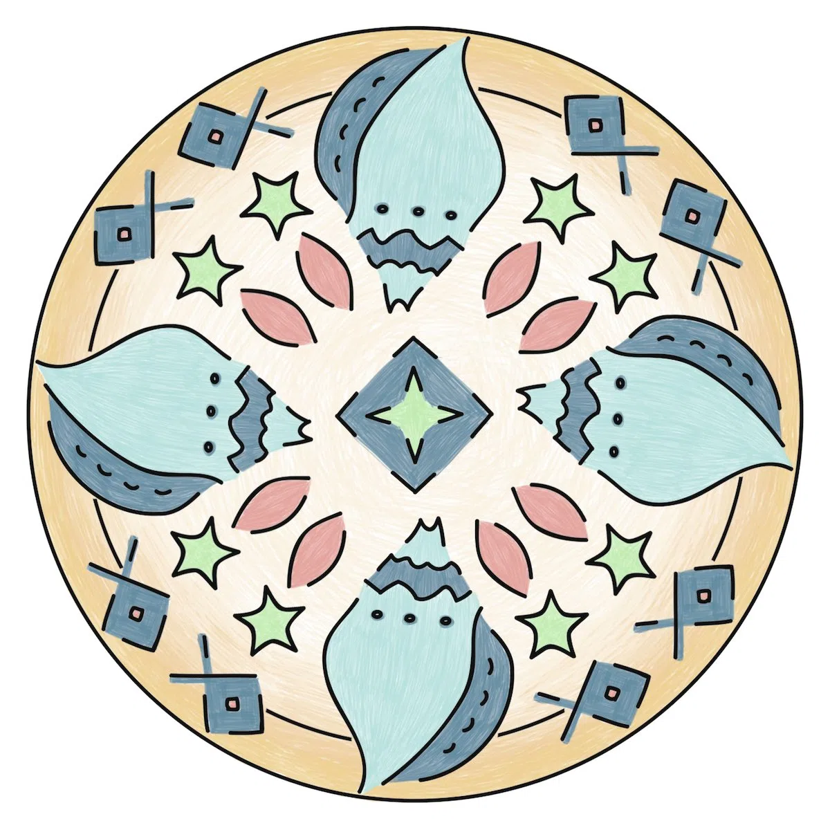 Ravensburger Original Mandala Designer 29965 – Mini: vaiana