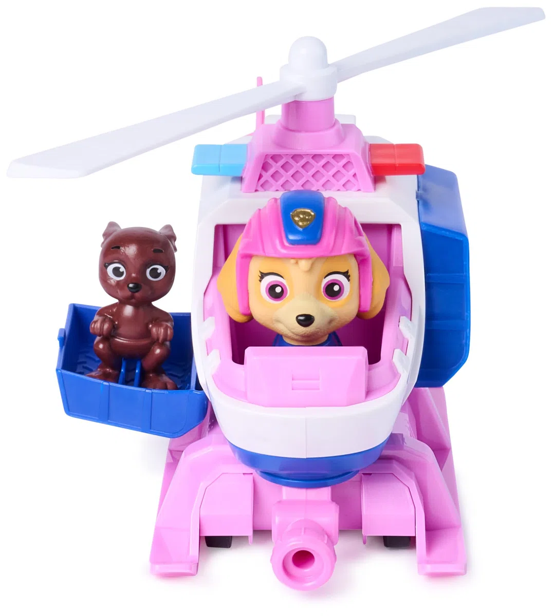 Paw Patrol: Search & Rescue, Elicottero di Salvataggio di Skye con 2 Personaggi, Elicottero Giocattolo a Retrocarica, Giocattoli per Bambini e Bambine, 3+ Anni
