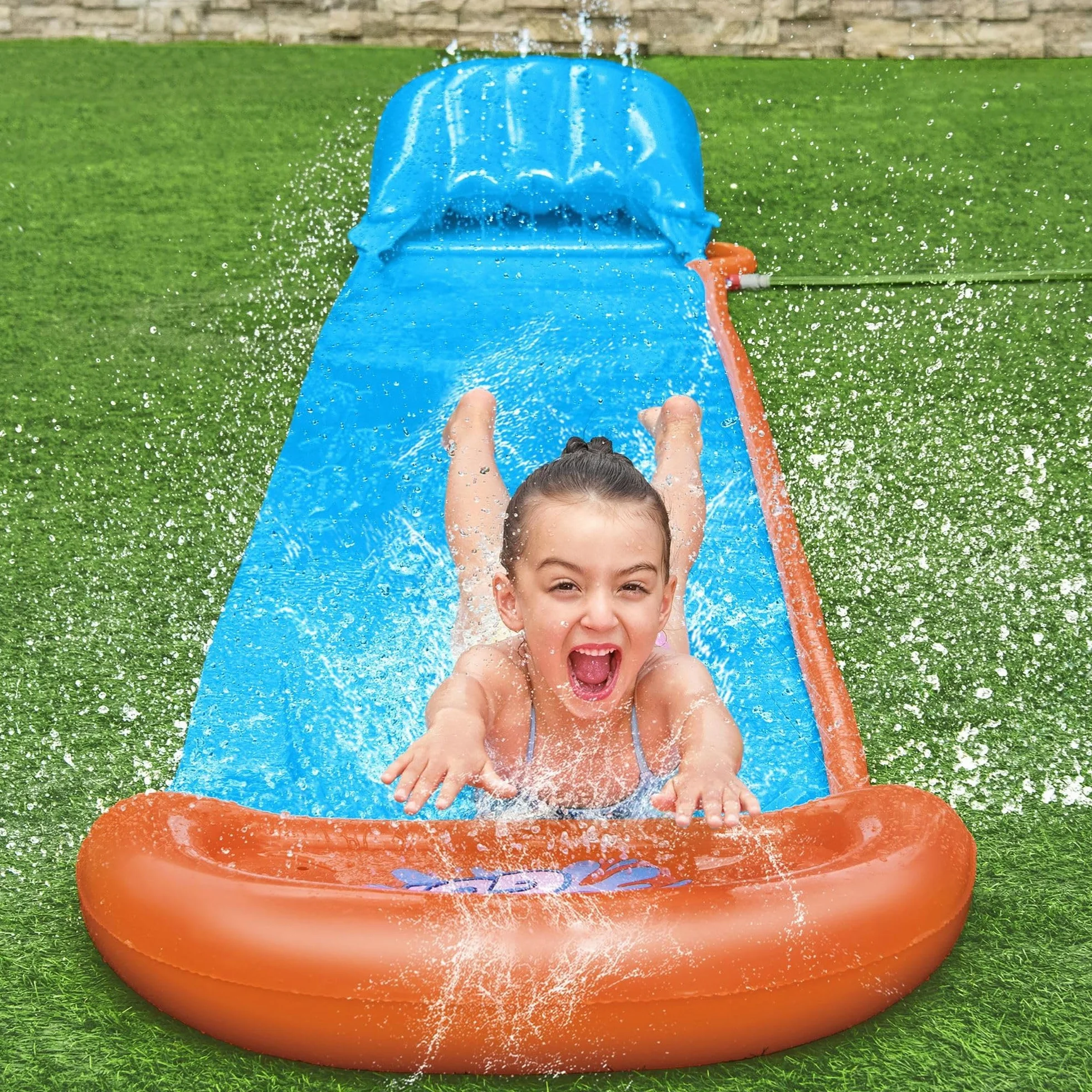 Bestway 52477 Scivolo ad Acqua a corsia Singola Tsunami Splash Ramp
