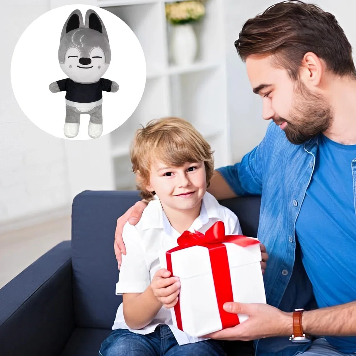 PQKL-party Stay Kid Peluche Skzoo Peluche Stay Kid, Plush Doll, Peluche Animali Skzoo, Ragazza Bambini Fans di Compleanno Regali di Natale