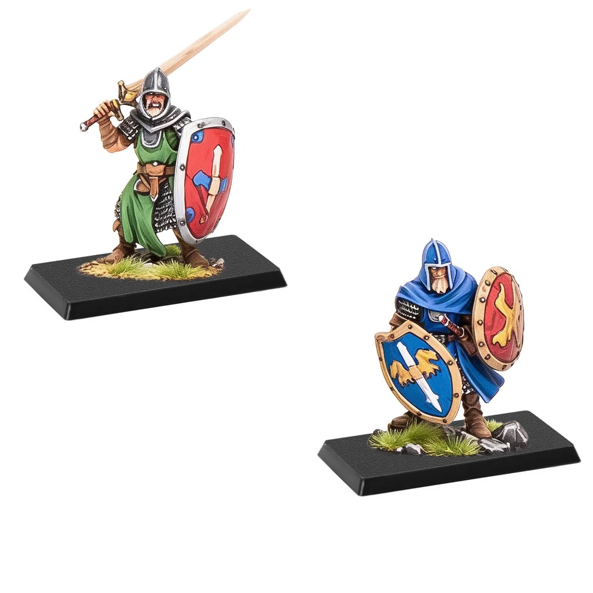 Evemodel Base rettangolare modello base in plastica per figure o miniature per giochi di guerra decorazione tavolo (20pcs 25* 50mm)
