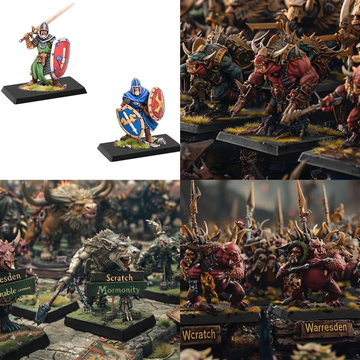 Evemodel Base quadrata modellabile in plastica per figure o miniature per giochi di guerra decorazione da tavolo (20 pezzi 30 mm)