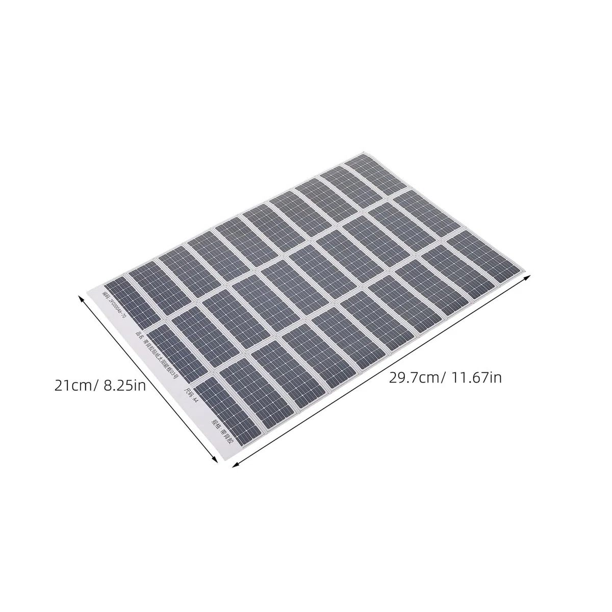 6 Fogli Adesivi Pannelli Solari Fotovoltaici per Modelli Architettonici, Carta Patinata Resistente e Design Realistico per Modellismo Creativo e Fai-da-te