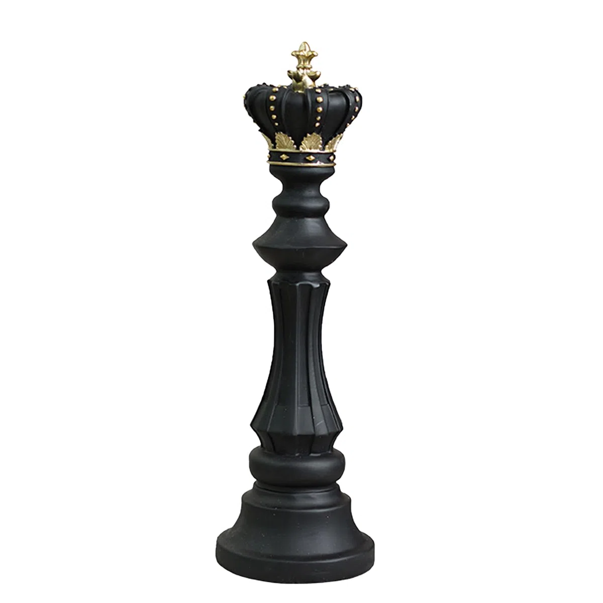 Pezzo Decorativo Per Statua Di Scacchi - Statuette In Resina Del Re Regina, Scultura Artistica Su Tavola | Accento Da Tavolo Da Collezione, Ornamento Di Gioco Strategico, Elegante Esposizione Artigian