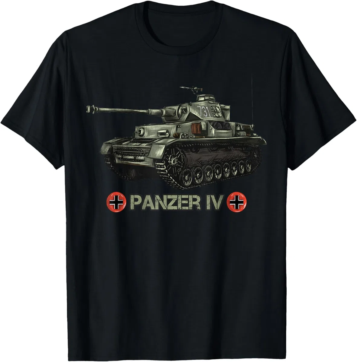 Carro armato tedesco della seconda guerra mondiale Panzer IV Maglietta