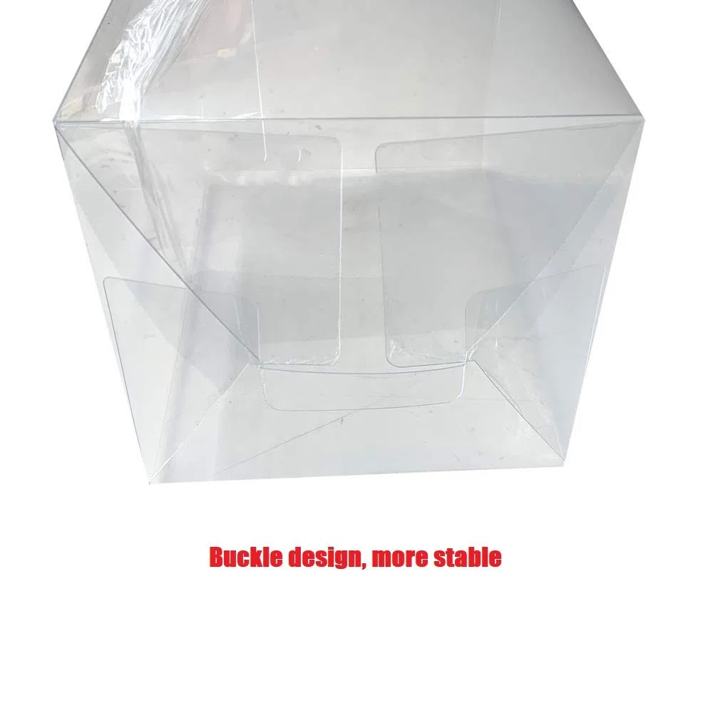 Custodia protettiva in plastica trasparente per personaggi da 6" spessore 0,4 mm, 5 pezzi