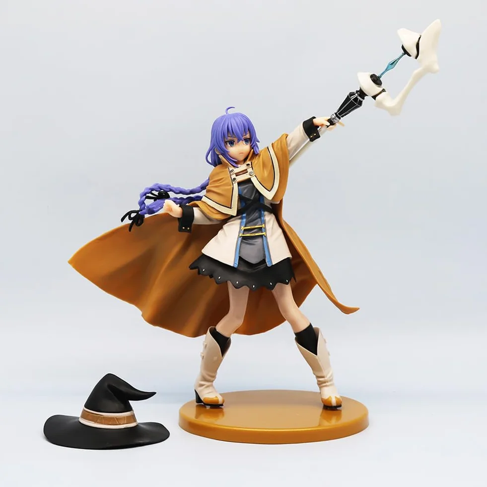 Mushoku Tensei Roxy Migurdia Figura Semplice Modello Insaccato 25 cm PVC Statue Collection Action Figure Ornamenti Decorazione Desktop Regalo di compleanno per i fan