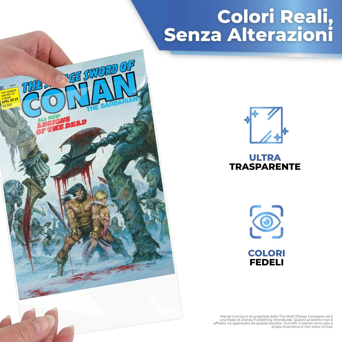 Bustine Fumetti Magazine Size (Confezione da 100) – Comic Bags con Chiusura Adesiva, Senza Acidi, Vestibilità Precisa per Fumetti Formato Grande, Alta Trasparenza