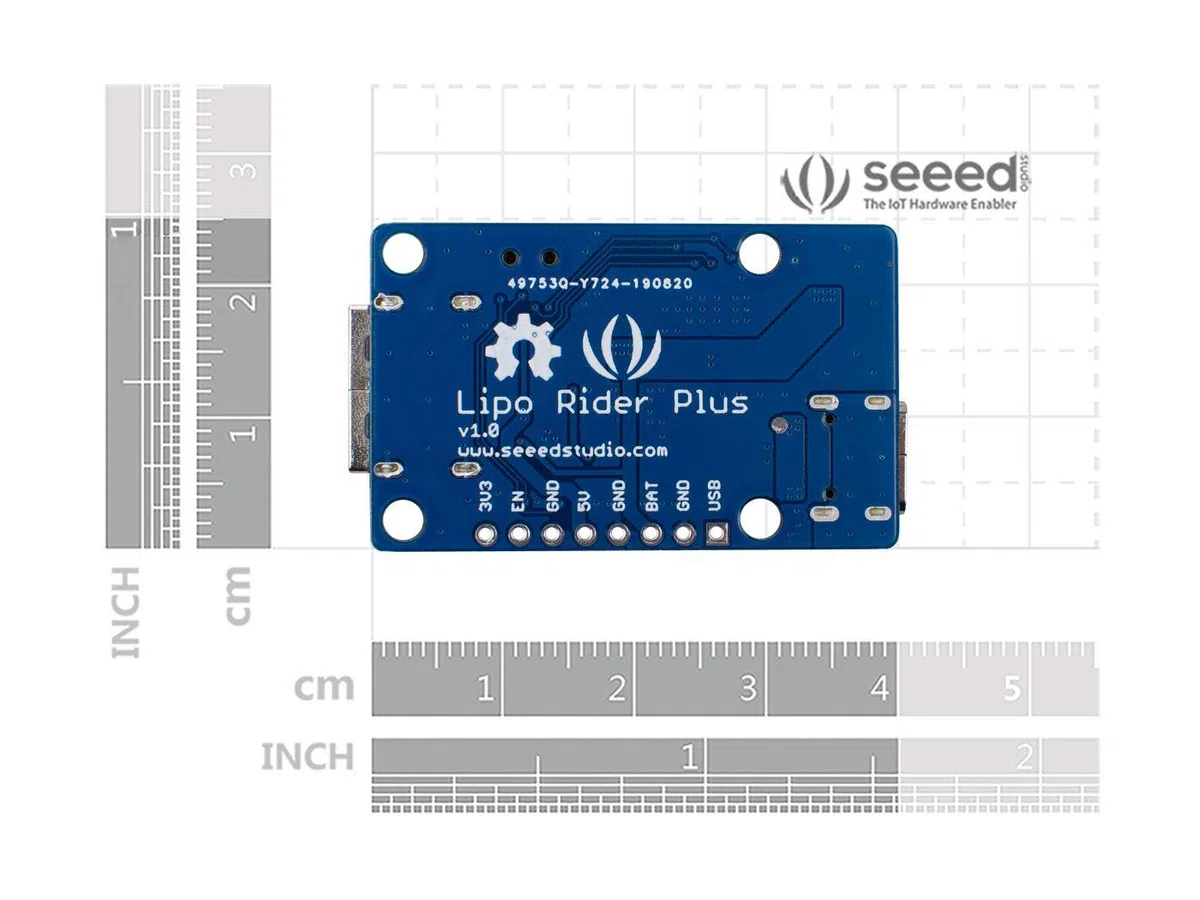 Lipo Rider Plus (Charger/Booster) – 5 V/2,4 A USB tipo C