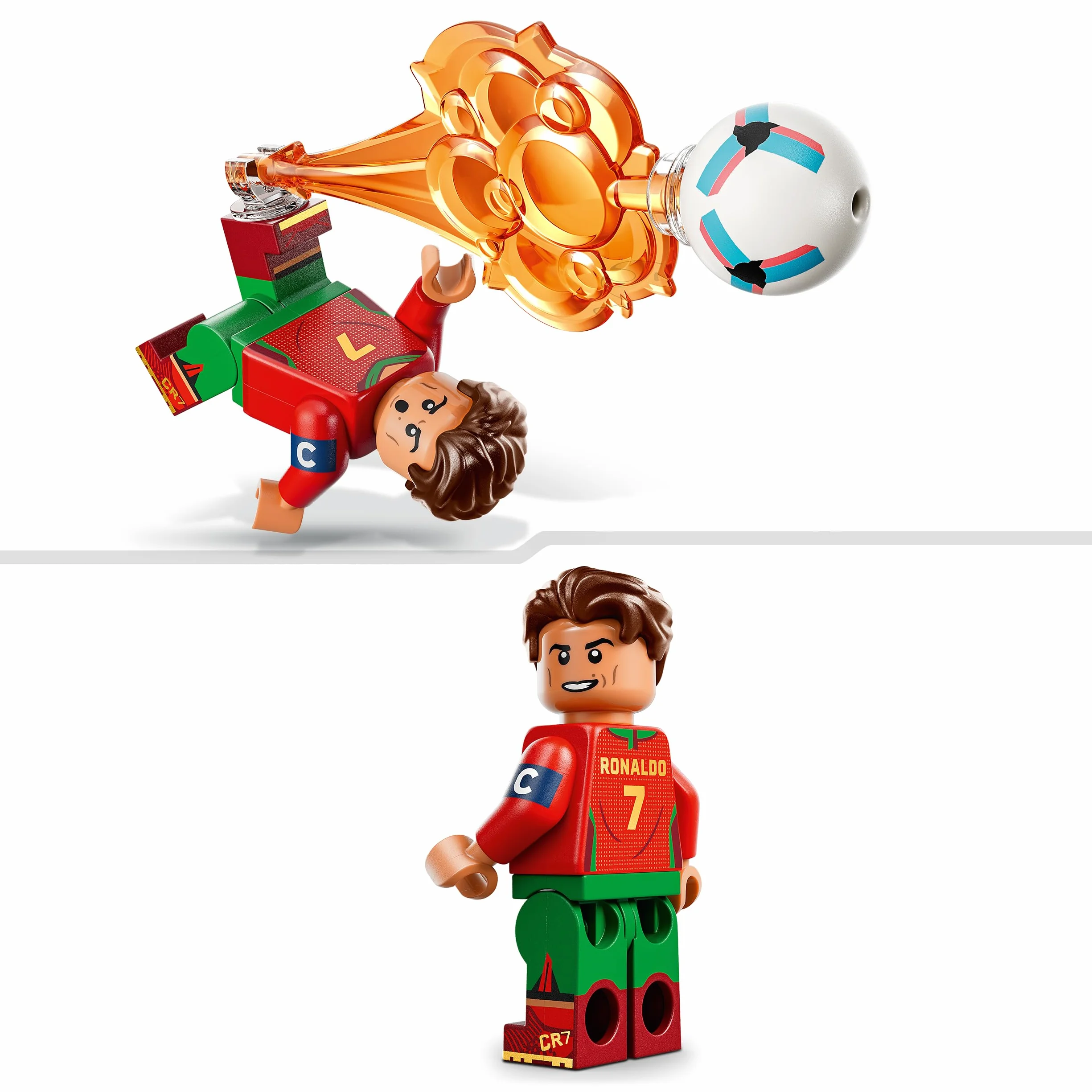 LEGO Cristiano Ronaldo Minifigure 3D Model 43012