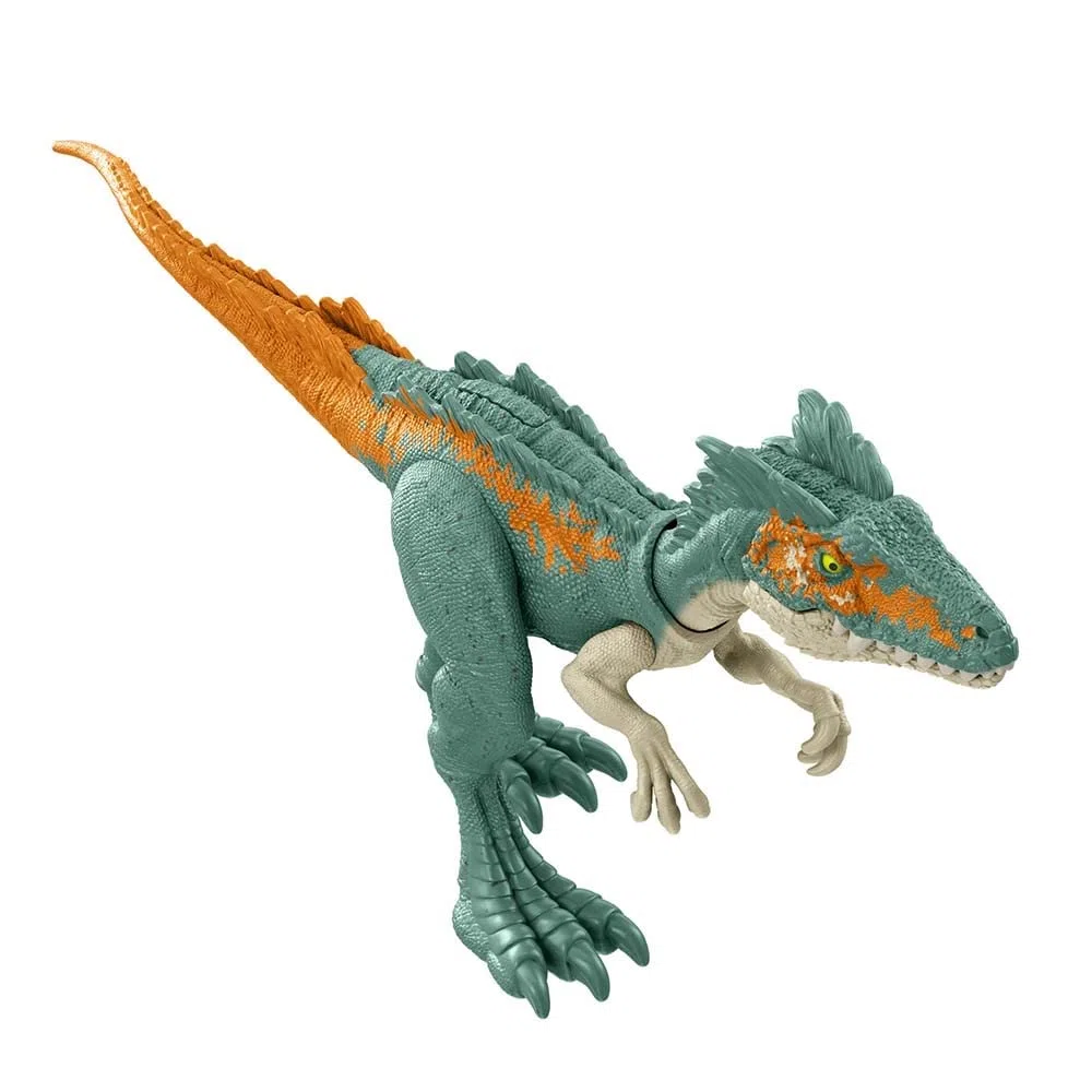 Jurassic World Dominion - Dinosauri Animali feroci "Moros Intrepidus" - Dinosauri per bambini articolati da 18 cm novità confezione bestiale - Dinosauro giocattolo HDX22- Multicolore