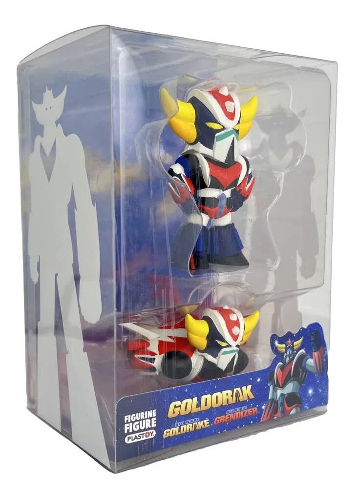 Plastoy Goldorak Duo figurine Spacer e Goldorak in piedi - PVC - 7 cm