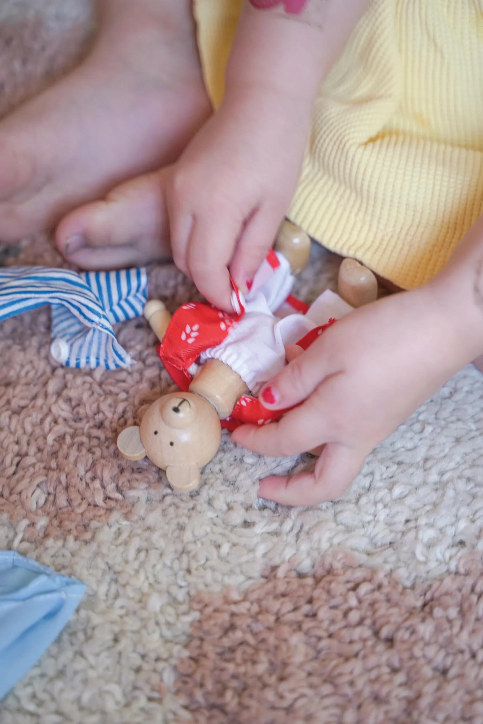 Biegepuppen Bärchens Klamottenkiste