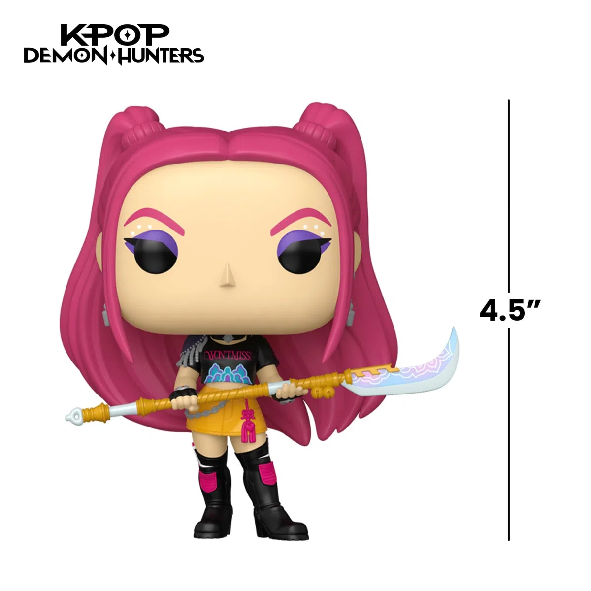 Funko Pop Animation: KPop Demon Hunters - Mira - Figura in Vinile da Collezione - Idea Regalo - Merchandising Ufficiale - Giocattoli per Bambini e Adulti - Movies Fans