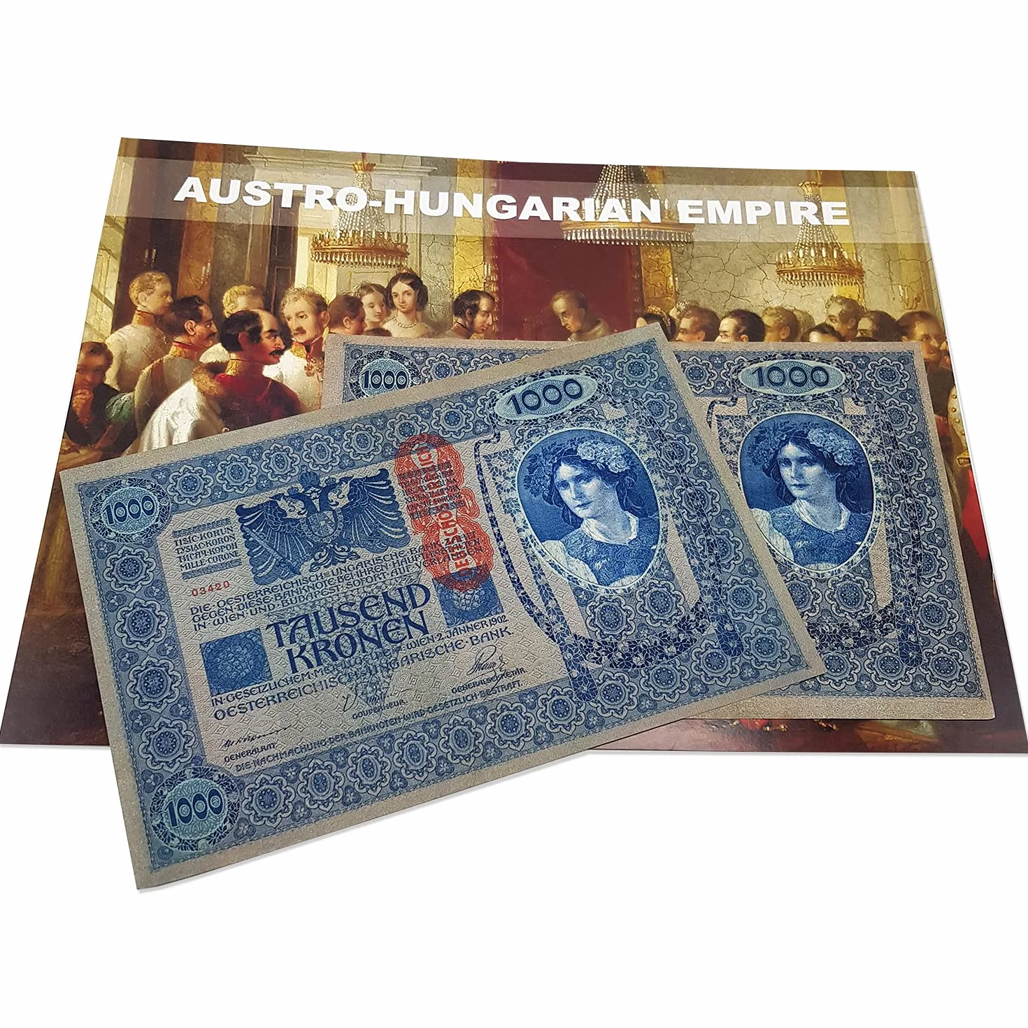 IMPACTO COLECCIONABLES Banconote Antiche. Impero Austro-ungarico, la Banconota delle 10 Lingue