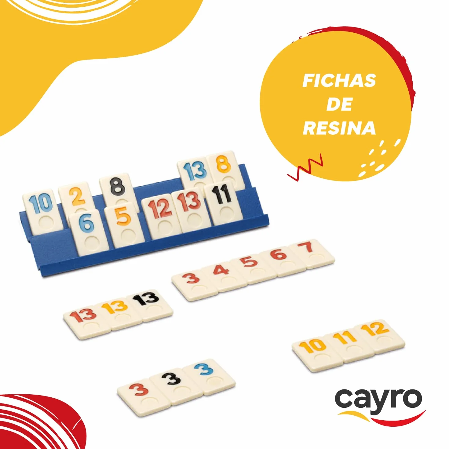 Cayro - Rummi - + 8 Anni - Modello Classico - Divertente Gioco Da Tavolo - Per Bambini E Adulti - Edizione Da Viaggio In Scatola Di Metallo - Ideale Da 2 A 4 Giocatori