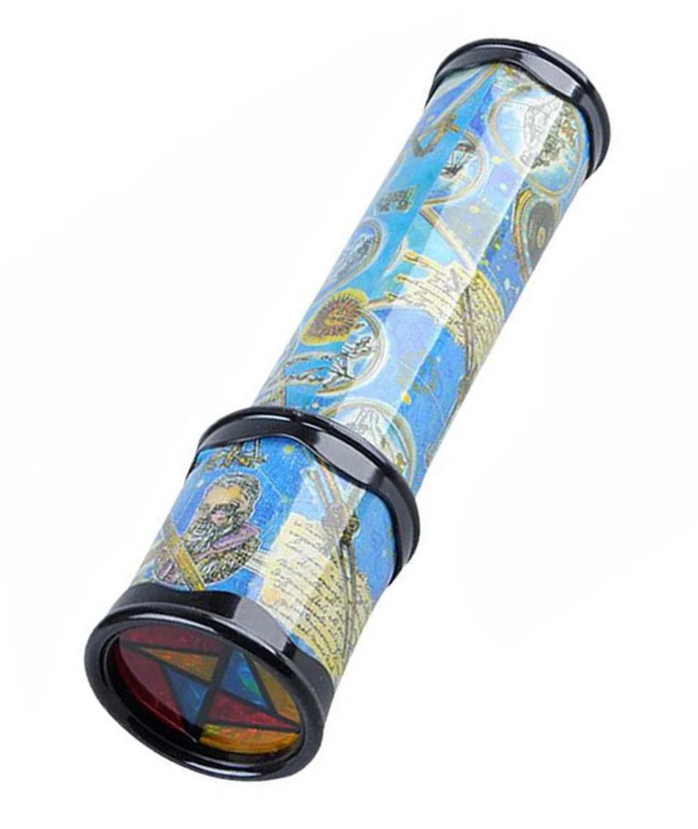 ZEALMAX Caleidoscopio educativo regalo nostalgico giocattolo per bambini adulti, vecchio mondo