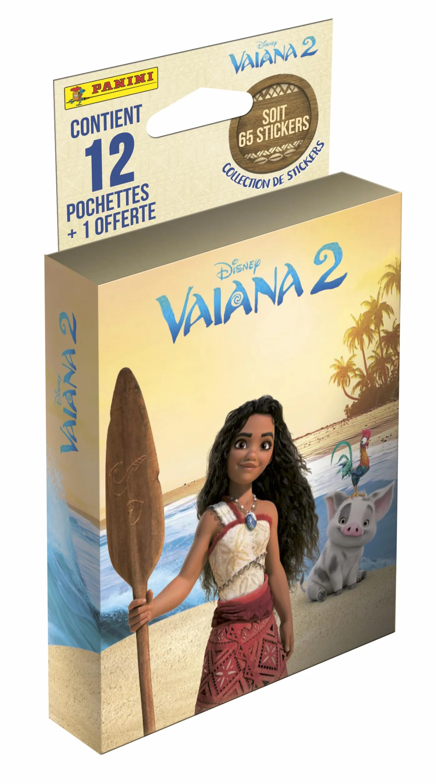 PANINI VAIANA 2 Blister 12 buste + 1 in omaggio