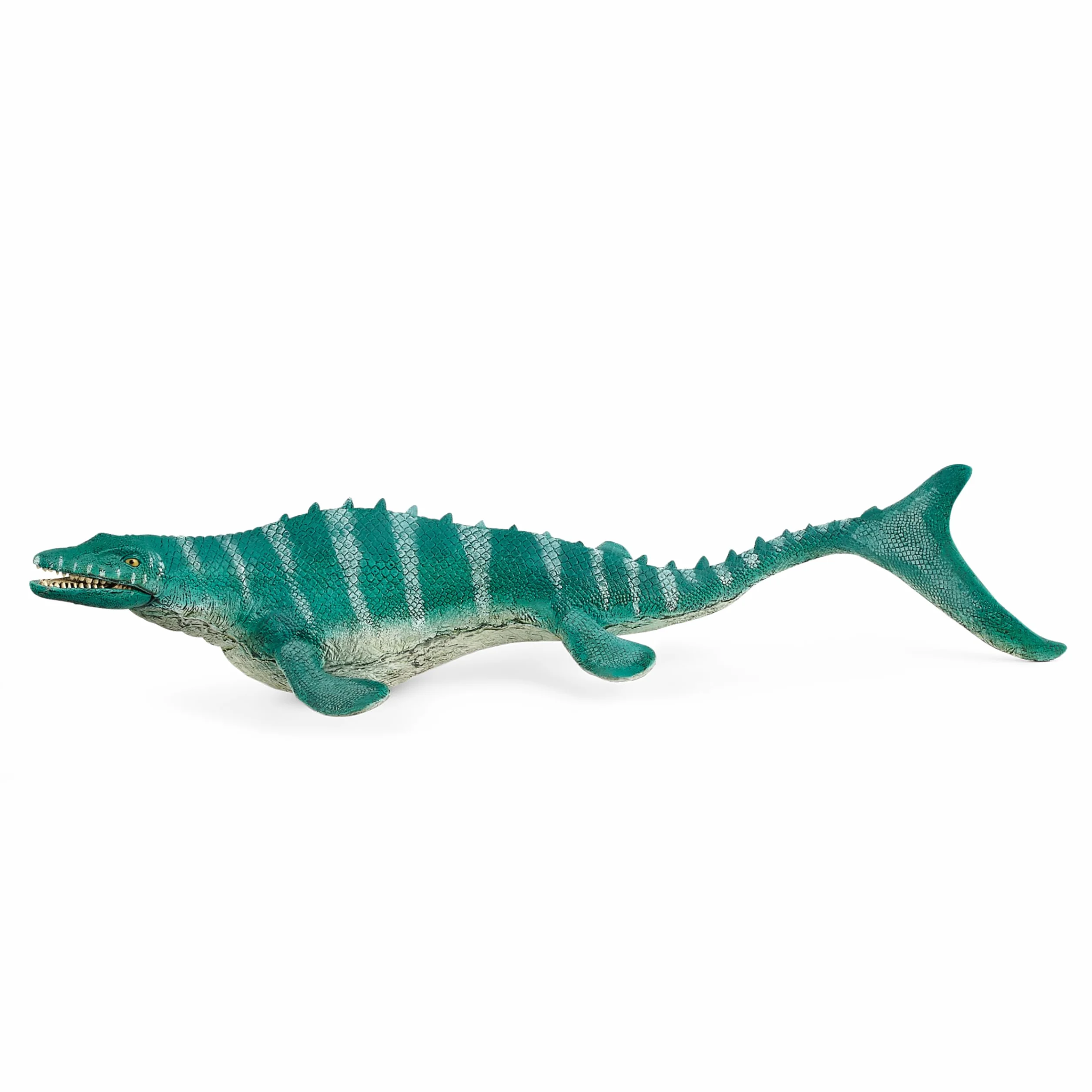 SCHLEICH DINOSAURS | Mosasaurus 15026 | dinosauro dettagliato con mascella mobile | figura da collezione di alta qualità | regalo per bambine e bambini | giocattolo dai 3 anni | 32 x 12 x 7 cm