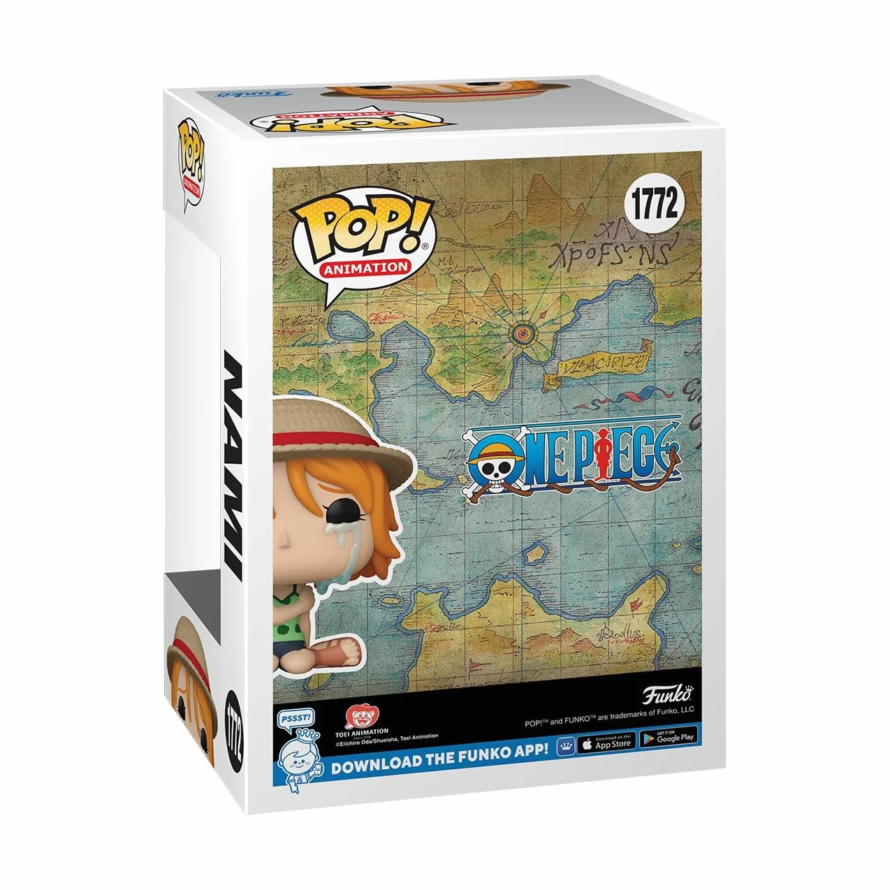 Funko Pop! Animation: OP - (Refresh) - Nami - One Piece - Figura in Vinile da Collezione - Idea Regalo - Merchandising Ufficiale - Giocattoli per Bambini e Adulti - Anime Fans