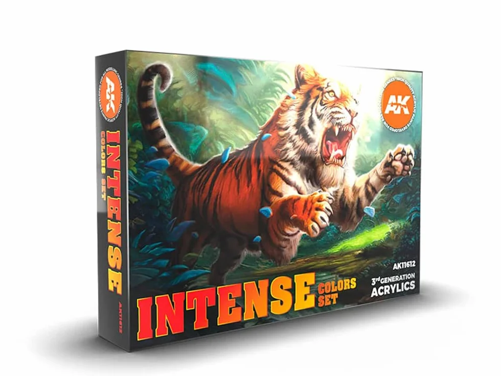AK11612 | AK Interactive 3rd Gen Set: Inktense Colors Set | 6x17ml