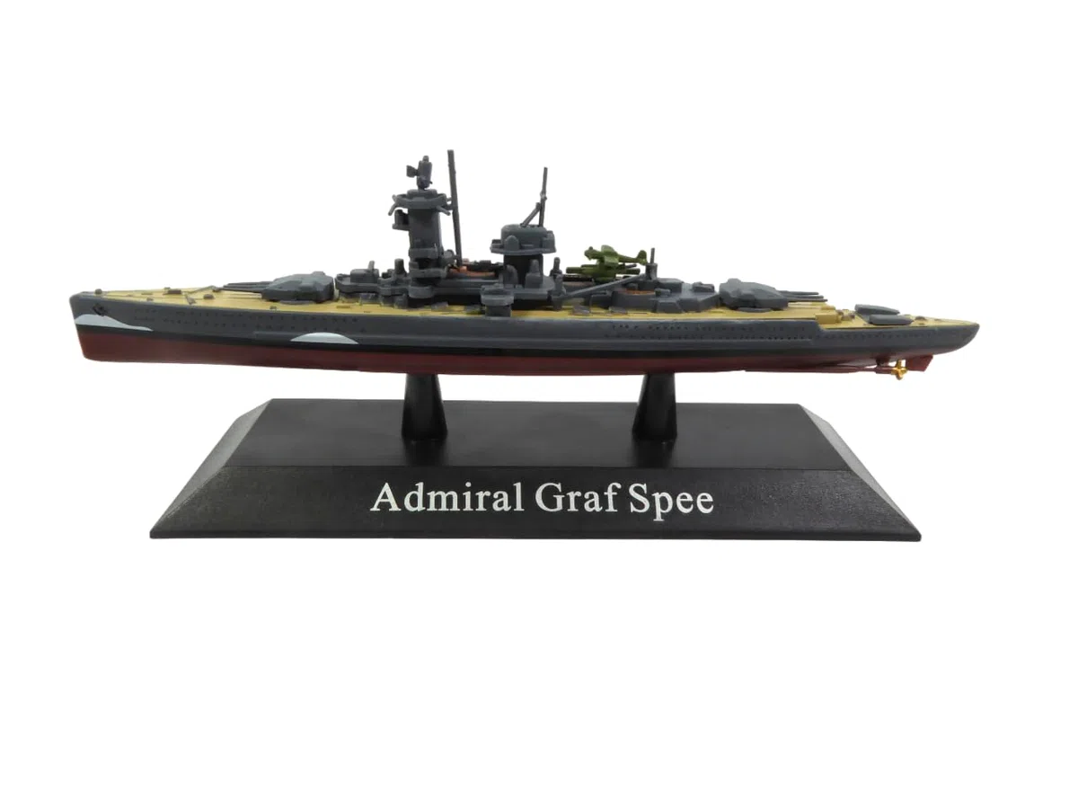 OPO 10 - Lotto di 2 Navi da Guerra 1/1250: Admiral GRAF Spee + Konigsberg / WSL50 / WS3+15