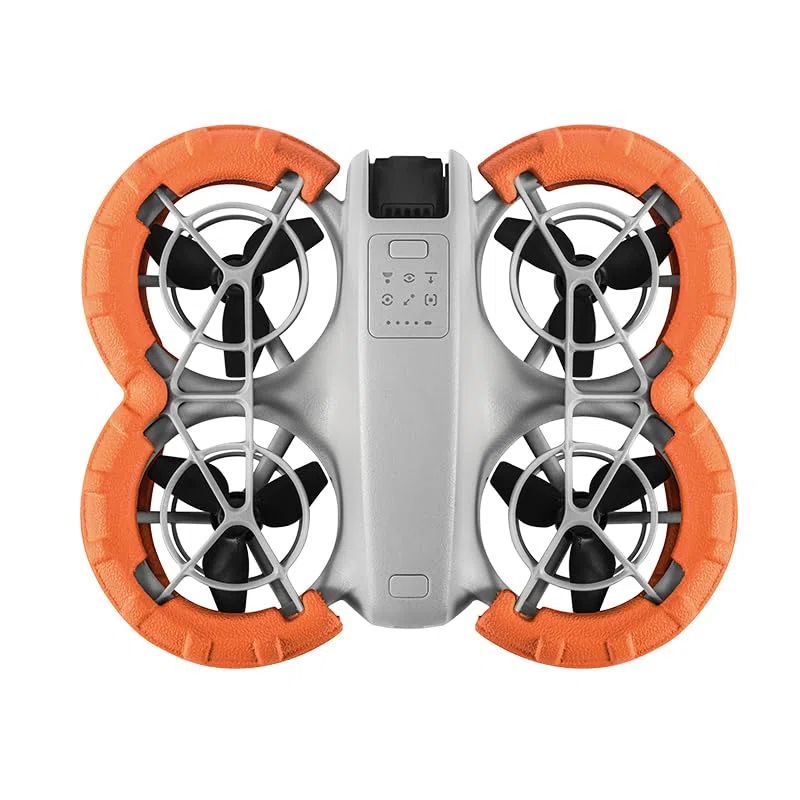 Protezione per eliche per DJI Neo, galleggianti di protezione per eliche e anello anticollisione per drone DJI Neo