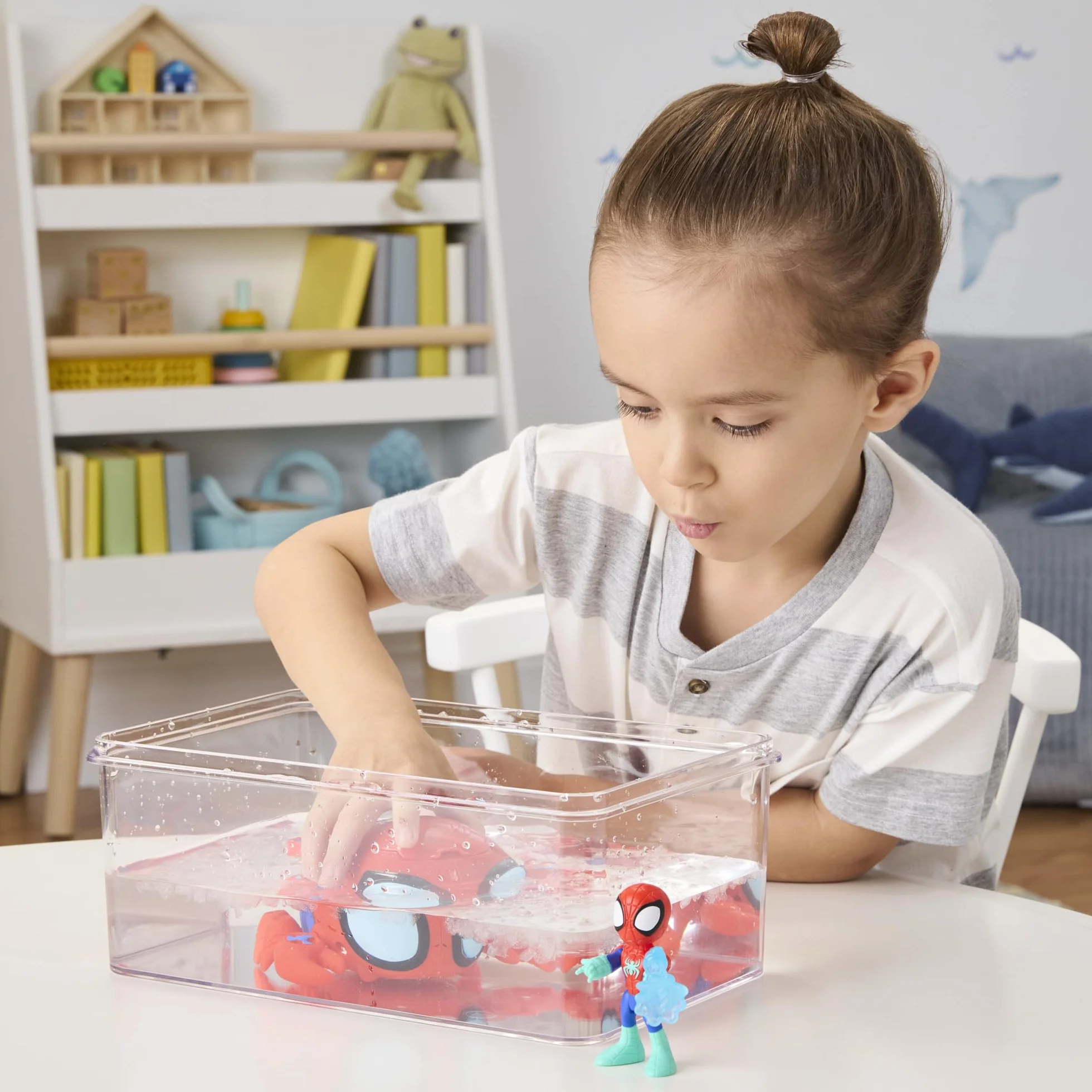 Hasbro Marvel, Spidey e i suoi fantastici amici, Water-Webs, sottomarino giocattolo Spider Crab
