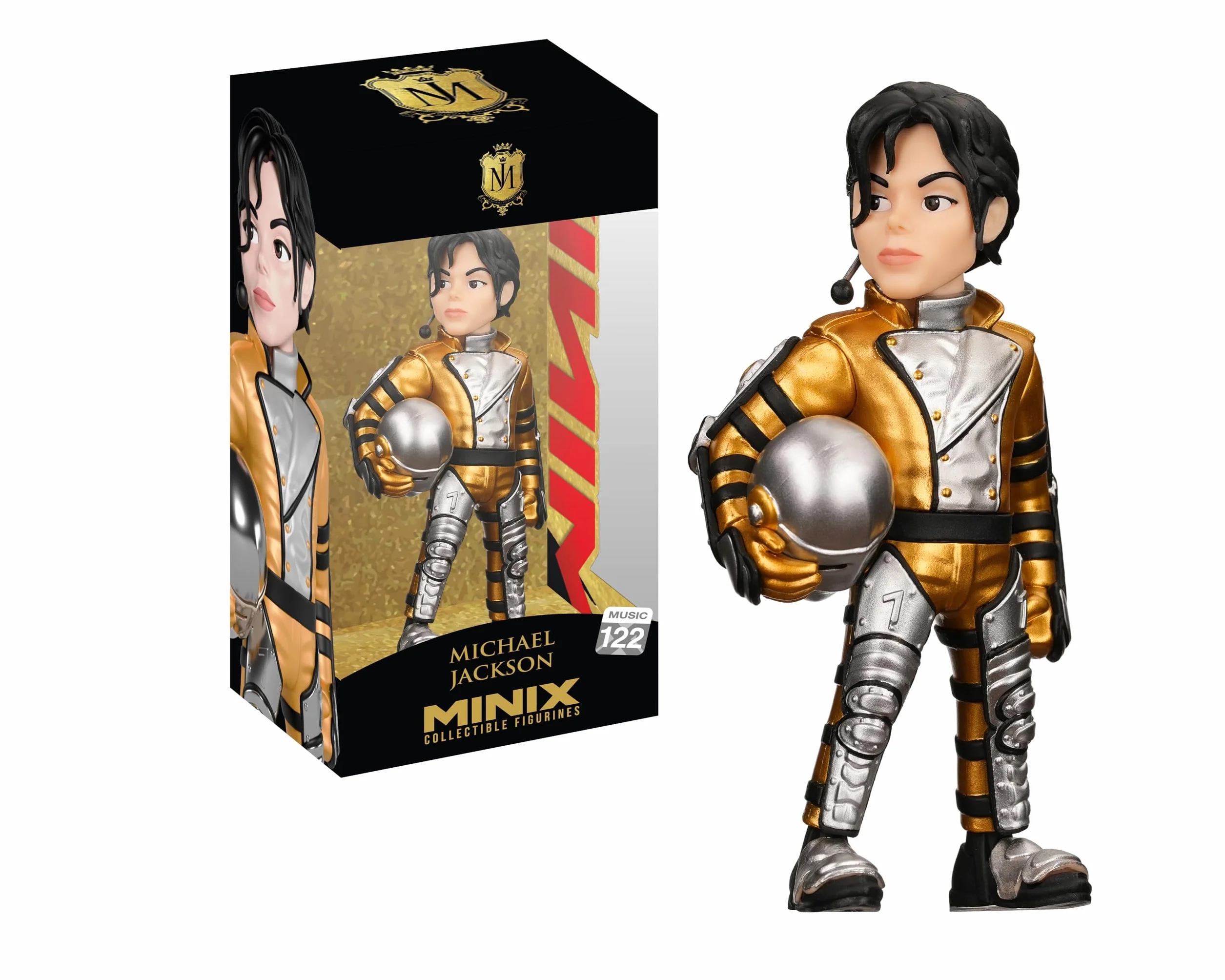 MINIX - Music #122 - Michael Jackson - History Tour - Personaggio da collezione 12 cm