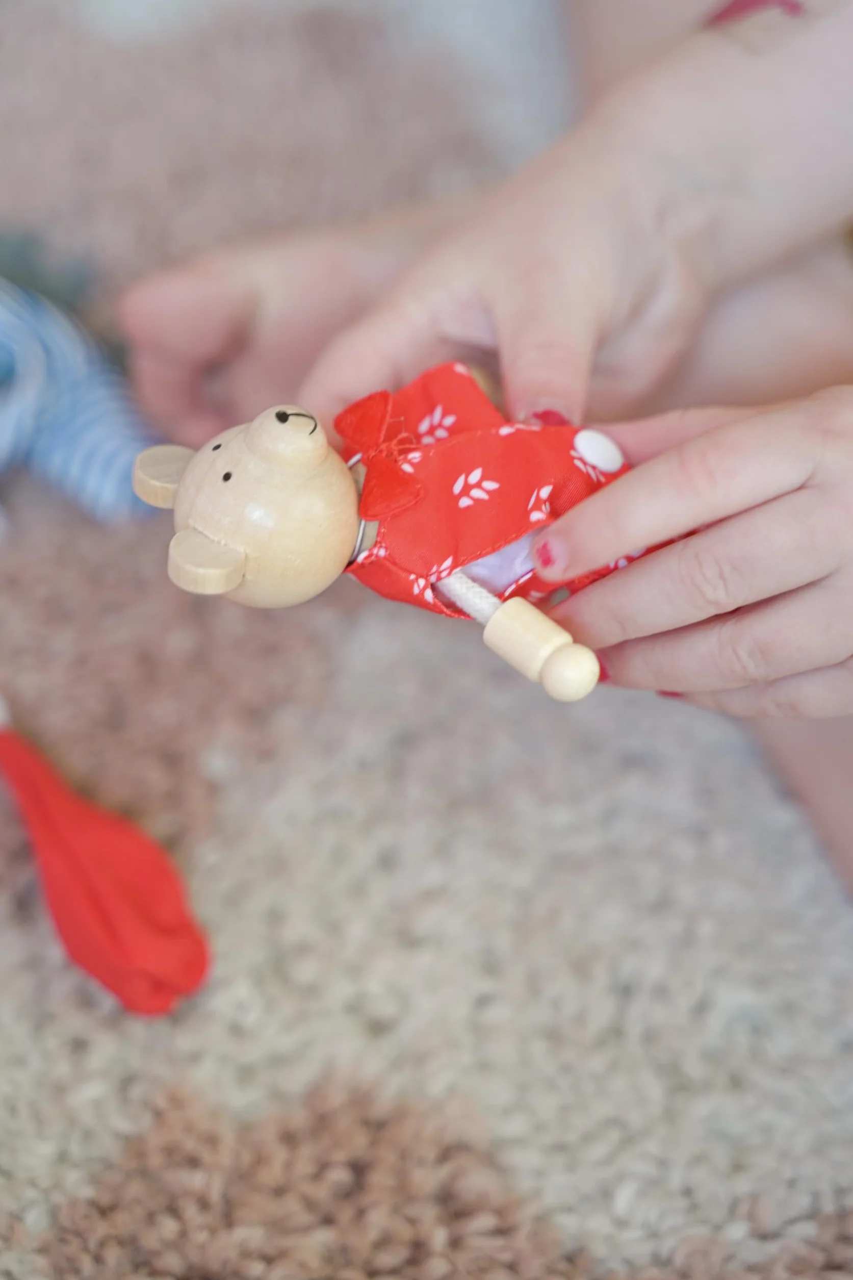 Biegepuppen Bärchens Klamottenkiste