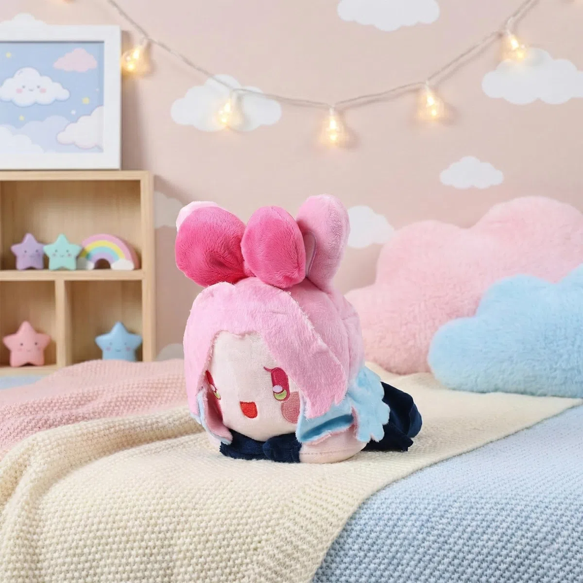 YJacuing Serie Alien Stage Bunny - Figurina in peluche di coniglio di 20,3 cm, ufficialmente concessa in licenza Anime ALNST - Merce da collezione (Mizi)